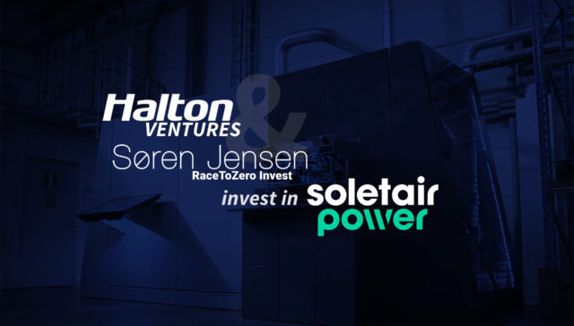 Halton Ventures and Søren Jensen Invest in Finnish Carbon Capture Company Soletair Power