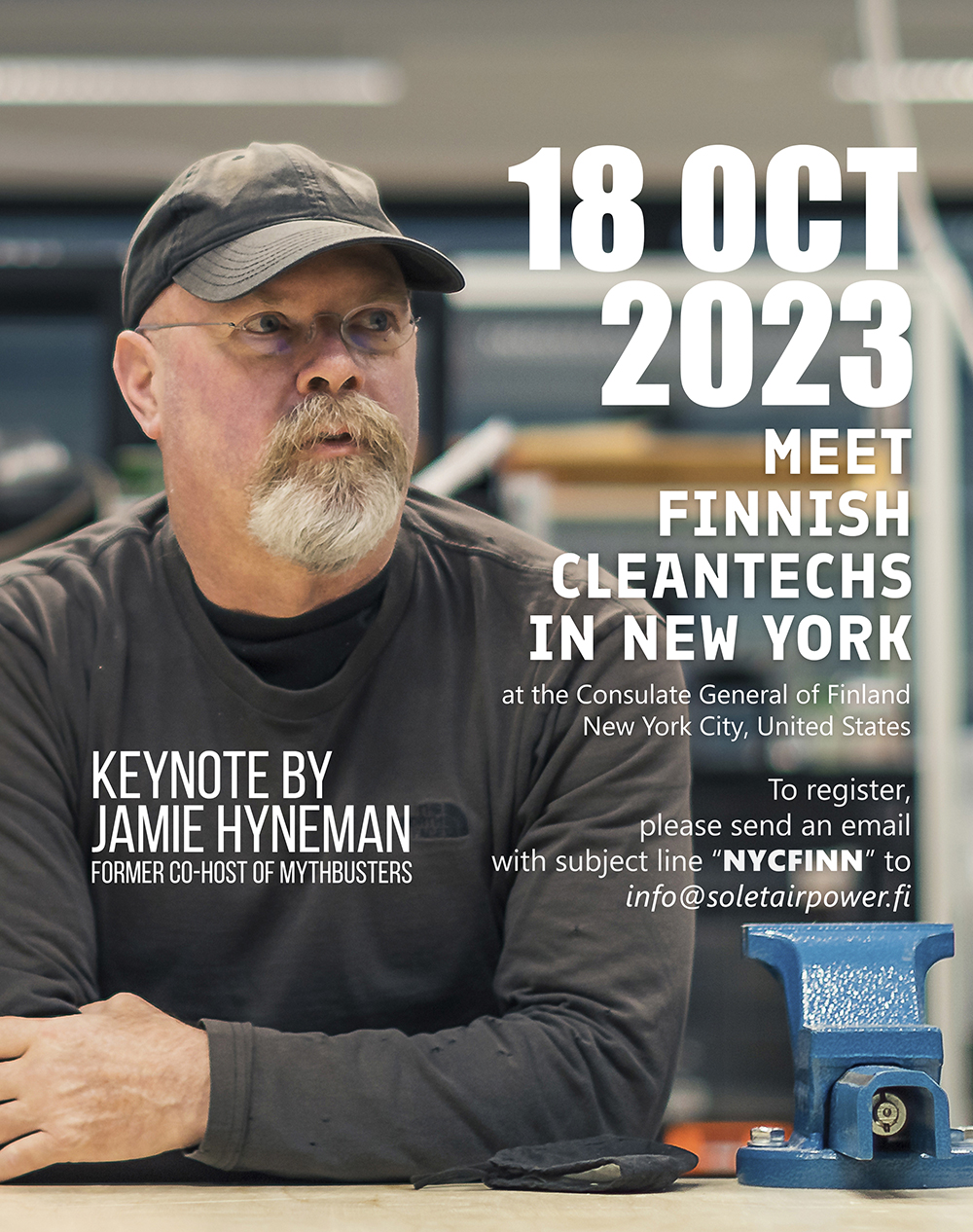 Jamie Hyneman poster